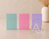 A5 Acrylic Rectangle Signs | Small Freestanding Sign | Market Display Sign | Modern Acrylic Place Card