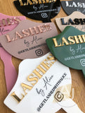 Lash Artist Social Media Acrylic Mirror Face Prop