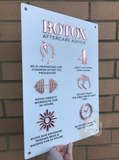 Botox Aftercare Advice Acrylic A3 Wall Sign | Beauty Sign | Business Sign | Spa Sign | Salon Sign | Salon Decor