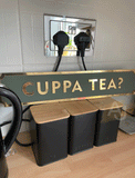 Cuppa Tea? Street Style Acrylic Sign